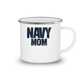 Us Navy Mom Vintage Camping Mug | Mazezy