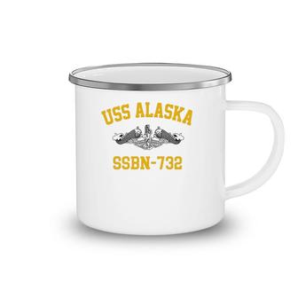 Uss Alaska Ssbn 732 Camping Mug | Mazezy
