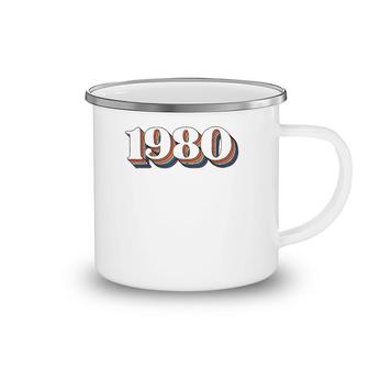 Vintage 1980 Birthday S For Women Retro Gift For Wife Camping Mug | Mazezy