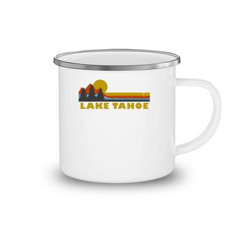 Vintage Retro Lake Tahoe California Camping Mug | Mazezy
