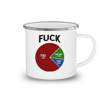 Vulgarfor Men Funny Inappropriate Cuss Words S Camping Mug | Mazezy
