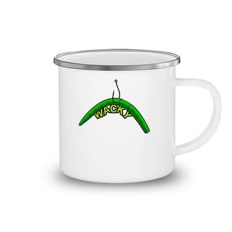 Wacky Rig Worm The Fishing Lure That Always Catches Bass Camping Mug | Mazezy