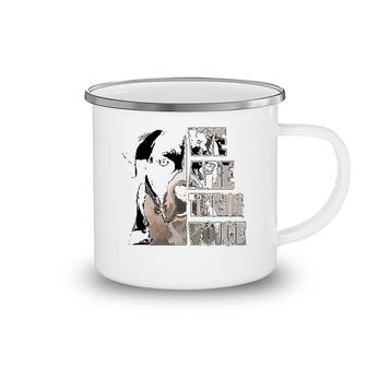 We Are Their Voice Pitbull Camping Mug | Mazezy