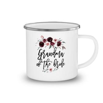 Wedding Shower Gift For Grandmother Grandma Of The Bride Camping Mug | Mazezy