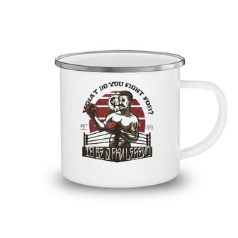 What Do You Fight For To Be A Fkn Legend Chakalmx Boxing Tank Top Camping Mug | Mazezy
