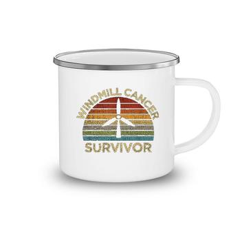 Windmill Noise Survivor Awareness Gift Camping Mug | Mazezy