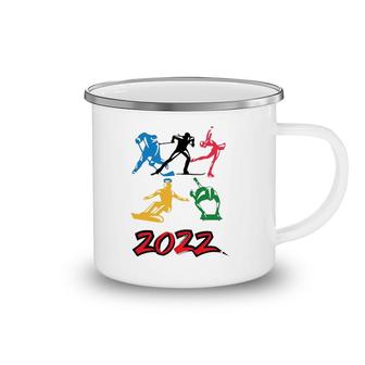 Winter Games 2022 Sport Lover Camping Mug | Mazezy
