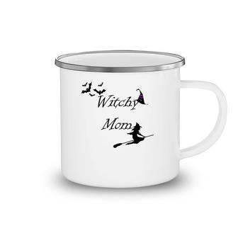Witchy Mom Witchy Mama Witchy Mama Camping Mug | Mazezy