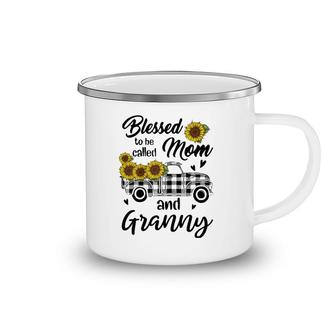Womens Blessed To Be Called Mom And Granny Camping Mug | Mazezy