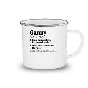 Womens Ganny Definition Birthday Gift For Grandma Camping Mug | Mazezy