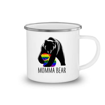 Womens Momma Bear Awesome Father Camping Mug | Mazezy