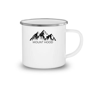 Womens Mt Hood Mount Hood National Forest Oregon Gift Camping Mug | Mazezy