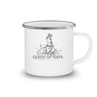 Womens Womens Women's Nap Queen For Women Camping Mug | Mazezy