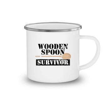 Wooden Spoon Survivor Camping Mug | Mazezy