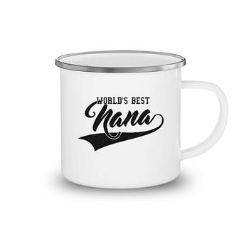 Worlds Best Nana Camping Mug | Mazezy