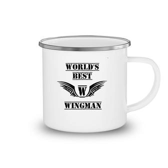 World's Best Wingman Camping Mug | Mazezy