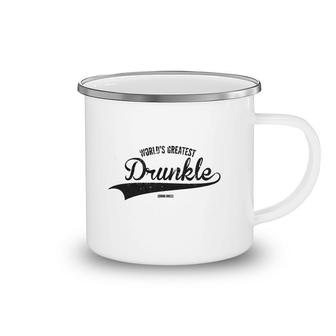 Worlds Greatest Drunkle Funny Camping Mug | Mazezy