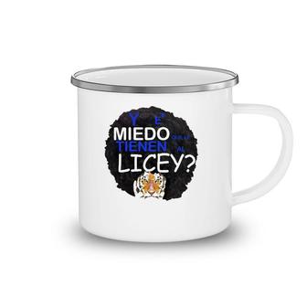Y Es Miedo Grena Liceysta Tigre Licey Dominican Cool Funny Camping Mug | Mazezy