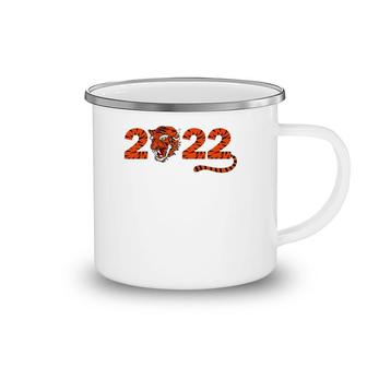 Year Of The Bengal Tiger 2022 Gift Camping Mug | Mazezy