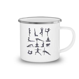 Yoga Teacher Gifts Yoga Poses & Postures Gift Ideas For Yoga Teachers & Practitioners Cl Camping Mug | Mazezy
