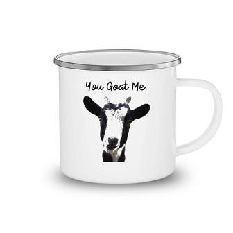 You Goat Me Funny Goat Lover Camping Mug | Mazezy