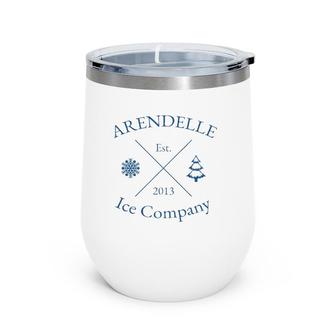 Arendelle Ice Company Ice Queen Wine Tumbler | Mazezy