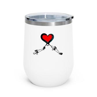 Aviation Valentines Day Gift Funny Flying Pilot Wine Tumbler | Mazezy
