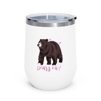 Bears Grizzly Bear Lover Wine Tumbler | Mazezy