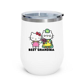 Best Grandma Grandmother Men Women Gift Wine Tumbler | Mazezy