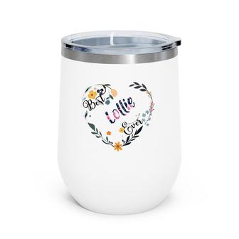 Best Lollie Ever Flower Blessed Grandma Mother's Day Gift Wine Tumbler | Mazezy