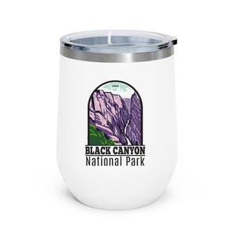 Black Canyon Of The Gunnison National Park Vintage Wine Tumbler | Mazezy