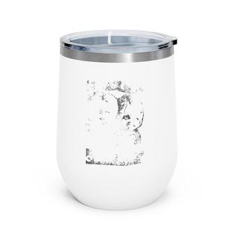 Child's Play Bride Of Chucky Faded Portrait Wine Tumbler | Mazezy
