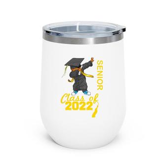 Class Of 2022 Senior Year 22 Cute Grad Gift Wine Tumbler | Mazezy