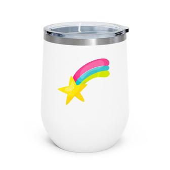 Cute & Unique Rainbow Star & Gift Wine Tumbler | Mazezy