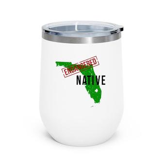 Endangered Florida Native Gift Wine Tumbler | Mazezy