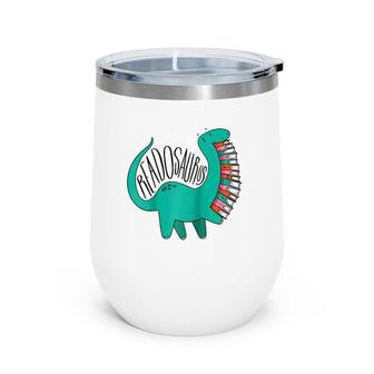 Funny Book Readosaurus Dinosaur Books Library Reading Lovers Raglan Baseball Tee Wine Tumbler | Mazezy