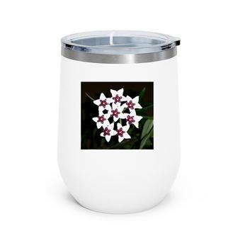 Funny Hoya Flowers Succulent Gardening Plant Wine Tumbler | Mazezy