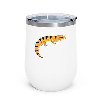Funny Pet Peter's Banded Skink Lizard Reptile Keeper Gift Wine Tumbler | Mazezy AU