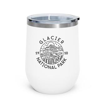 Glacier National Park 1910 Montana Gift Wine Tumbler | Mazezy