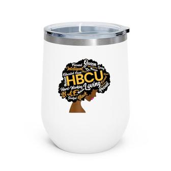 Hbcu African American College Student Gift Raglan Baseball Tee Wine Tumbler | Mazezy