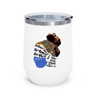 Healthcare Heroes Perhaps This Is The Moment Leopard Wine Tumbler | Mazezy