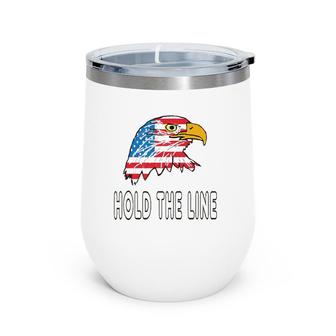 Hold The Line Vintage Wine Tumbler | Mazezy