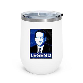 Legend Mike Krzyzewski Basketball Lovers Wine Tumbler | Mazezy