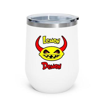 Lemon Demon Original Wine Tumbler | Mazezy