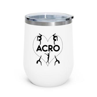 Love Acro Acro Yoga Wine Tumbler | Mazezy CA