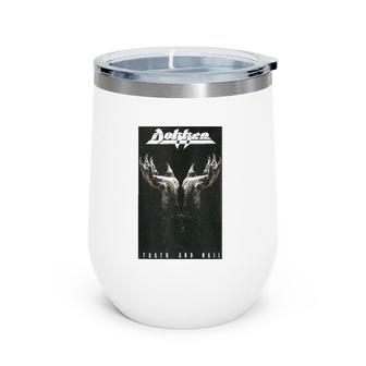Love Music Rock Band For Fan Wine Tumbler | Mazezy