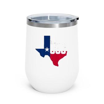 Lubbock Area Code 806 Texas Souvenir Gift Wine Tumbler | Mazezy