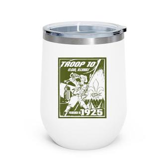 Mens Scouts Since 1925 Wine Tumbler | Mazezy