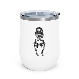Mictlantecuhtli God Of Dead Gift Wine Tumbler | Mazezy