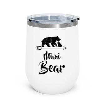 Mimi Bear Best Gift Mother's Father's Day Wine Tumbler | Mazezy AU